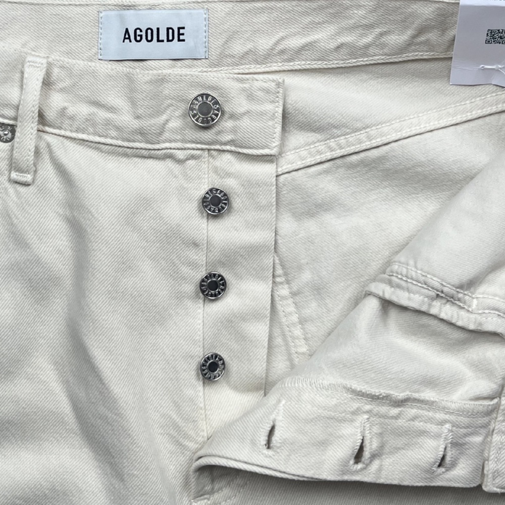 NWT Agolde Ren High Rise Wide Leg | Size 31 | Brown Rice 🍚😍 - Picture 12 of 16